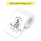 Marklife X2 Portable Mini Printer Similar to Marklife P50 Adhesive Sticker Printer Wireless Bluetooth Labeling Machine DIY Label