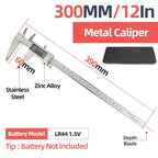 Vernier Caliper Professional Pachymeter Carpentry Tools Measuring Tool Micrometer Ruler Stainless Steel Pachometer Dial Calipers