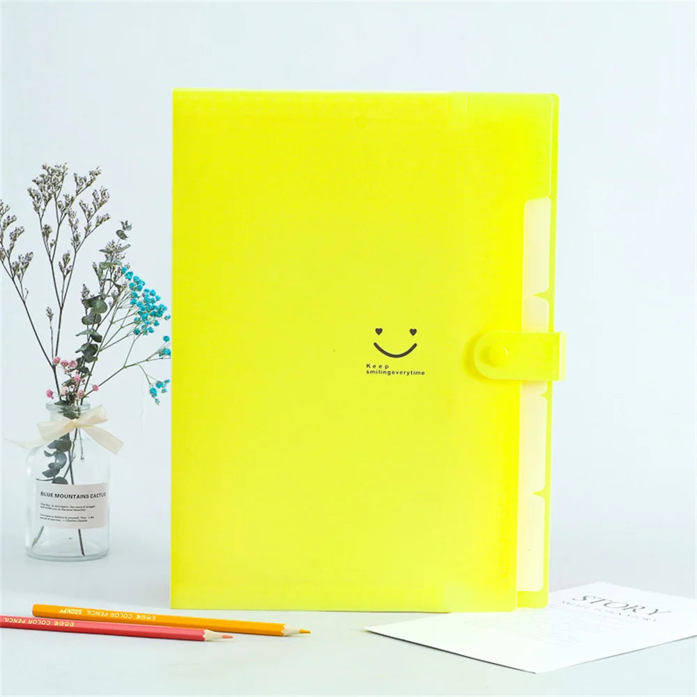 Document Holder Accordion Document Organizer A4 Cute Accordion Folders Letter Size Document Organizer for Students Boys