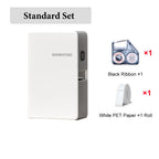 Niimbot N1/B18 Thermal Transfer Label Printer Label Maker with Black Ribbon Paper Tag Sticker for Home Office Jewelry Garden
