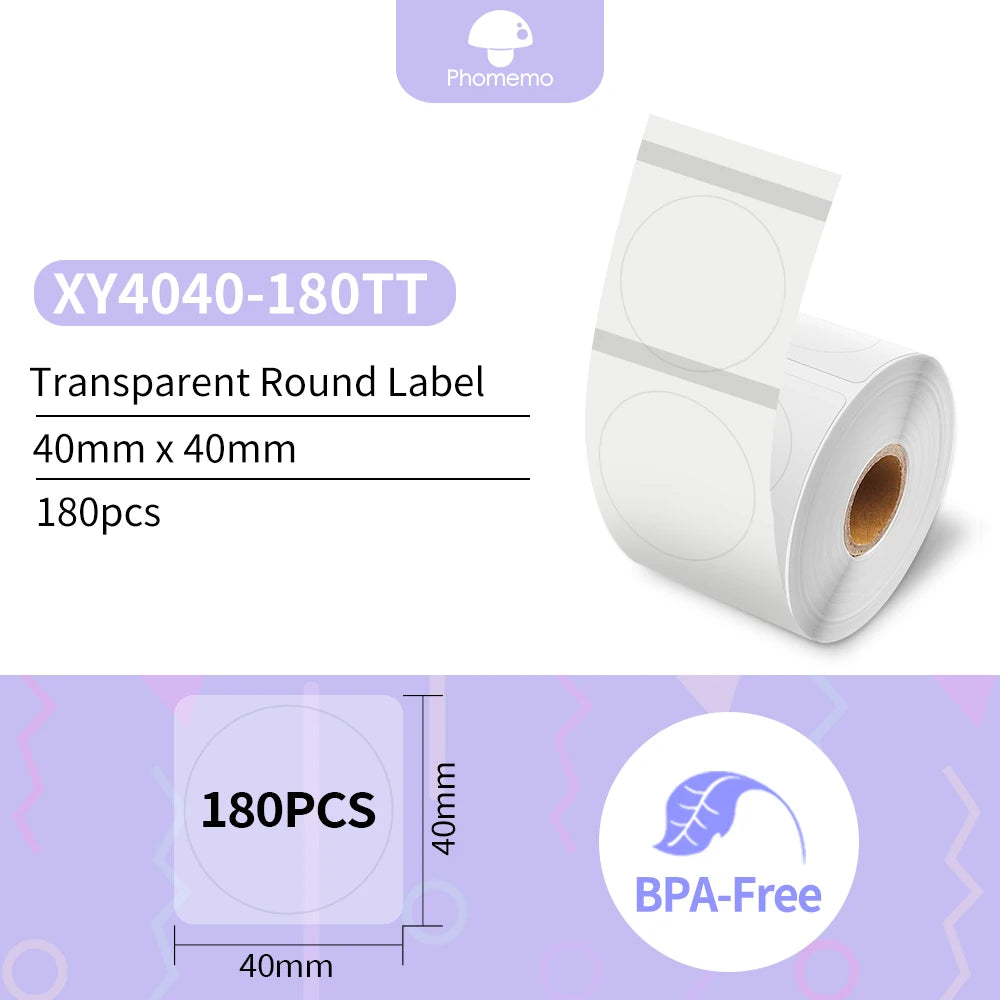 Phomemo Label Printer M110 Label Maker Barcode Label Printer for Address, Barcode, Clothing, Photo,Logo,Jewelry,Retail,Business