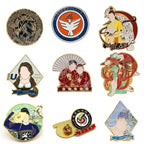 [MOQ 50pcs]Badges Custom Magnet Metal Badge Brooch Customized Metal Soft/Hard Enamel Personalized Badge LOGO DIY Made Coin Pins
