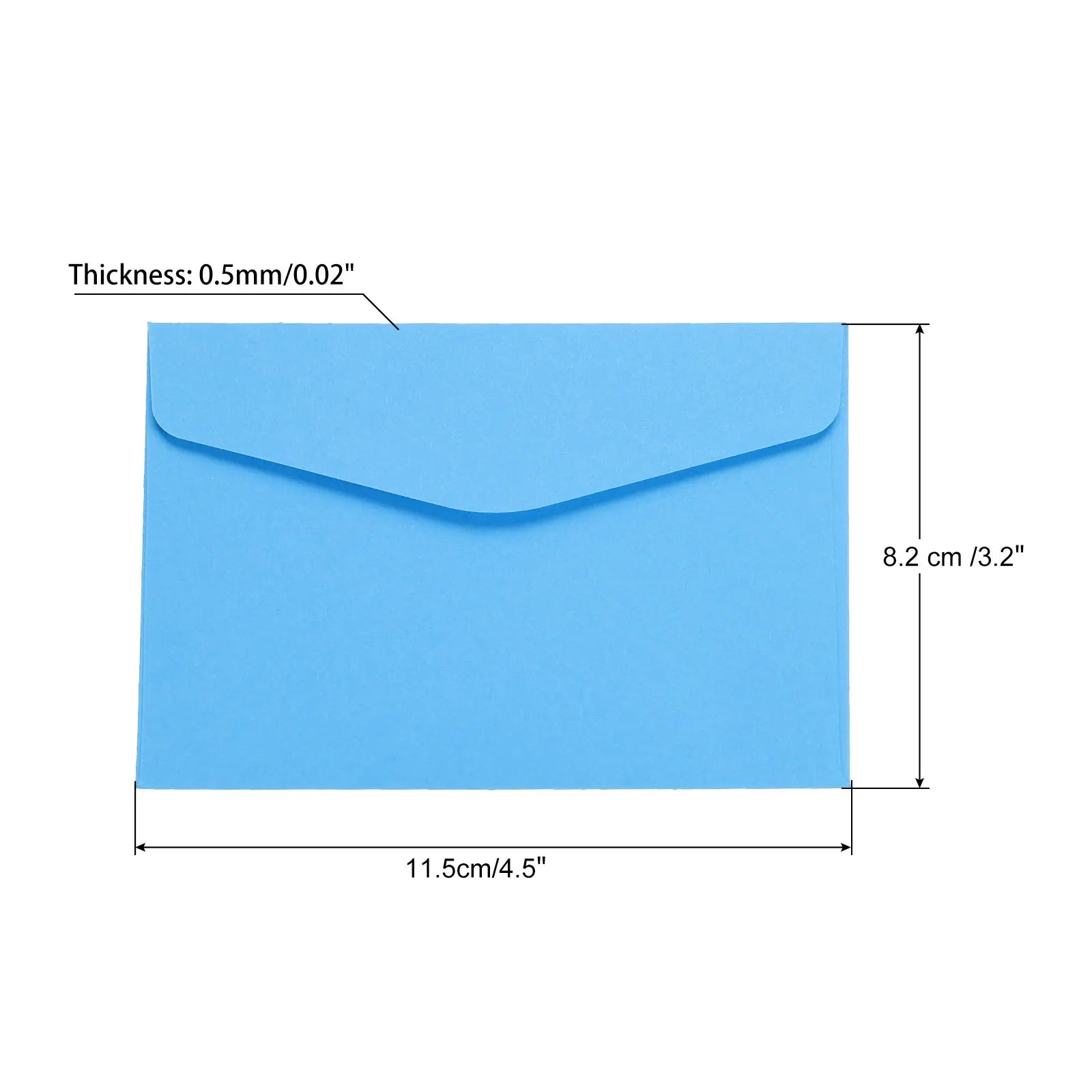 60Pcs 115x82mm Colorful Blank Mini Paper Envelopes Wedding Party Invitation Greeting Cards Gift Cover New Year Greeting Envelope
