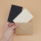 10/20/40/80PCS Gift Envelope Blank Mini Paper Window Envelopes Wedding Invitation Envelope Envelopes for Letters  Mailers