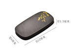 Natural Raw Stone Ink Stone Traditional Painting Calligraphy Writing Grinding Inkslab Chinese Style Vintage Desktop Ornaments