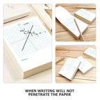 4 Books Number Practice Notebooks Dual Use for Math Exercises Graph Sheet Drawing Papers Xy Coordinate Notepad Math