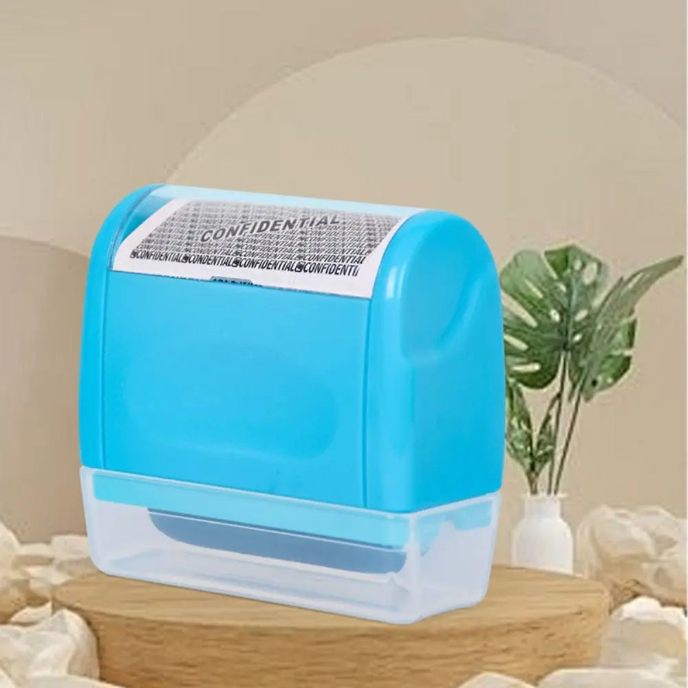 Leakproof Identity Theft Protection Roller Stamp Roller Stamp Portable Identity Stamp Roller Ink Refill Hide ID