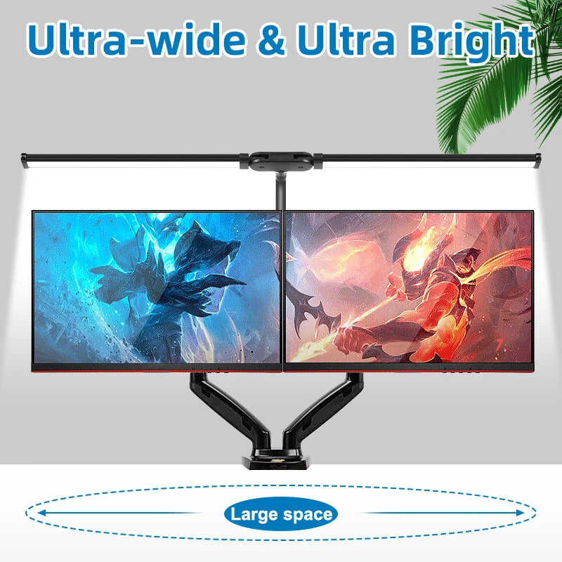 Led Monitor Light Bar Stepless Dimmable Desk Lamp Computer Screen Hanging Light Led Table Lamp Indoor Lighting For Laptop Office