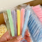 50 Pcs Compressed Face Wash  Wash Face Sponge Clean Face Powder Puff Cleansing Cotton Pad Cleansing Beauty Strip