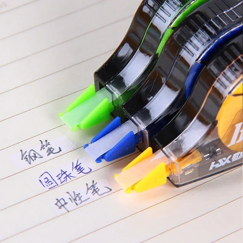 3 Pcs/box Transparent Correction Tape Student Large Capacity Correction Tape School Supplies Cute School Supplies Kawaii Office