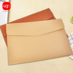 WQN-1PC PU Leather Document Bag A5, Wear-Resistant, Large Capacity, Waterproof, Suitable for Office and School Document Storage