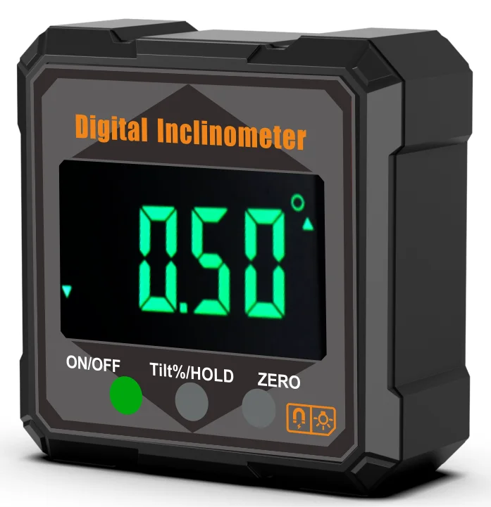 4 Types ETOPOO 4*90 Multi Functional 4-Sides Magnetic Digital Protractor Angle Measure Inclinometer Level Box Charging Angle