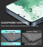 2PCS Tempered Glass For Samsung Galaxy S21 S22 S23 Plus S24 FE S25 S26 Ultra S25edge Screen Protector Fingerprint Unlocking
