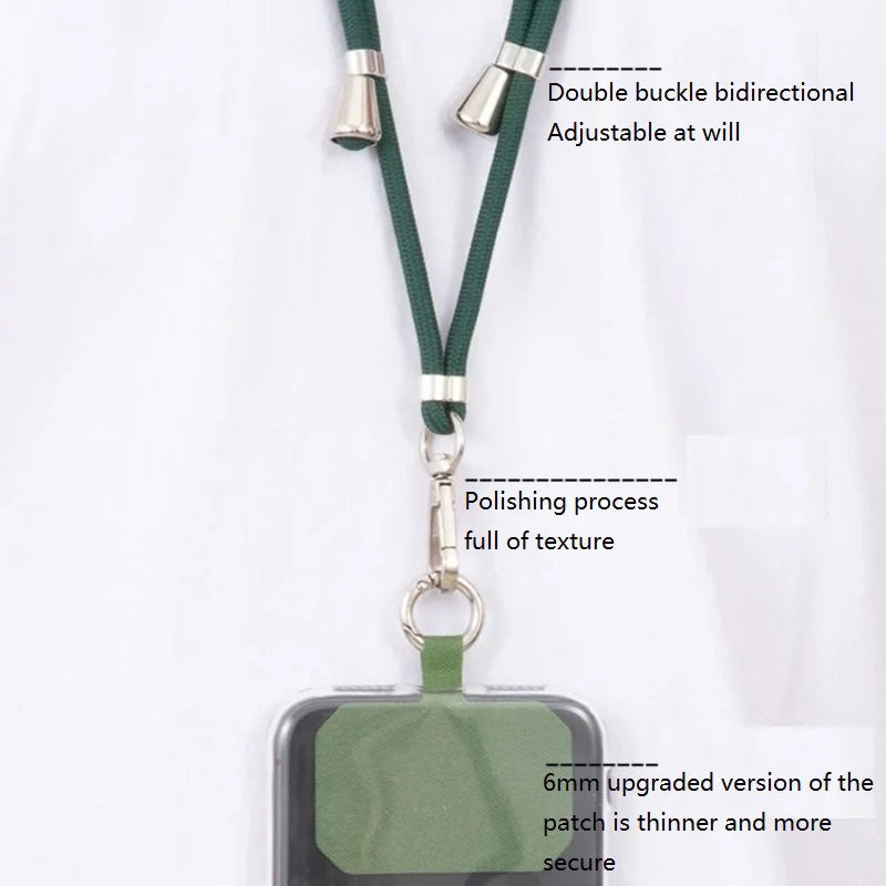 Phone Lanyard Strap Crossbody Cord for Mobile Wire To with Lanyard Mobile Chain To Hang Around Cell Necklace Strap SJGS01