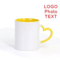 DIY Customized 350ML 12oz Ceramic Mug Print Picture Photo LOGO Text Personalized Coffee Milk Cup Creative Present Cute Gift