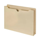 File Jacket, Letter, 2", 10 per Pack, Manila