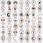Personalized Logo and Text Self Inking Stamp Custom Your Own Design Company Logo Customized Photosensitive Seal Ink Stamp