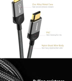 QGEEM HDMI-Compatible Cable HDMI to HDMI 2.0 Cable 4K for Xiaomi Projector Nintend Switch PS4 Television TVBox xbox Cable HDMI