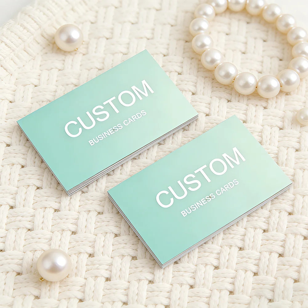 200pcs, Custom Business Cards/Cards, Desktop Business Cards, Thank You Cards, Waterproof Surface