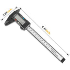 Digital Electronic Vernier Caliper 150mm Tattoo Eyebrow Ruler Measuring Tool 6 Inch LCD Microblading Micrometer Measurement Tool