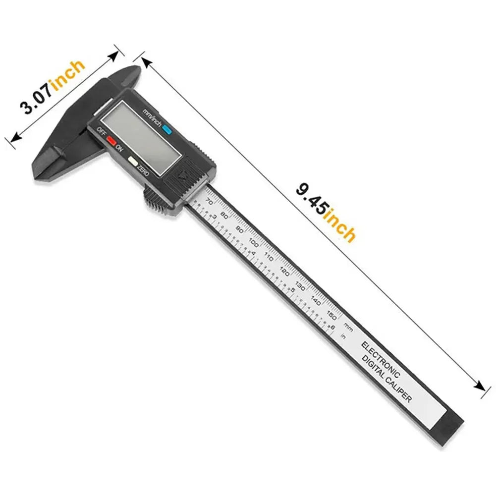 Digital Electronic Vernier Caliper 150mm Tattoo Eyebrow Ruler Measuring Tool 6 Inch LCD Microblading Micrometer Measurement Tool