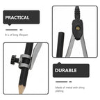 Compass Geometry For Drafting Drawing Tool Math Set Metal Tools Woodworking Professional for Kids Compas Student