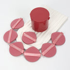 Karsyngirl 7Pcs/Box Strawberry Cosmetic Puff Set Double Side Women Soft Makeup Sponge Beauty Make up Powder Tools