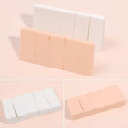 100Pcs/Set Triangle Dry Wet Use Makeup Sponge Face Foundation Concealer BB Cream Powder Blending Smearing Puff Cosmetic Tools
