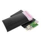 50PCS Aluminized Film Bubble Mailer Gold Mailing Envelope Waterproof Courier Bag Padded Bubble Envelopes Pack Bag for Shipping