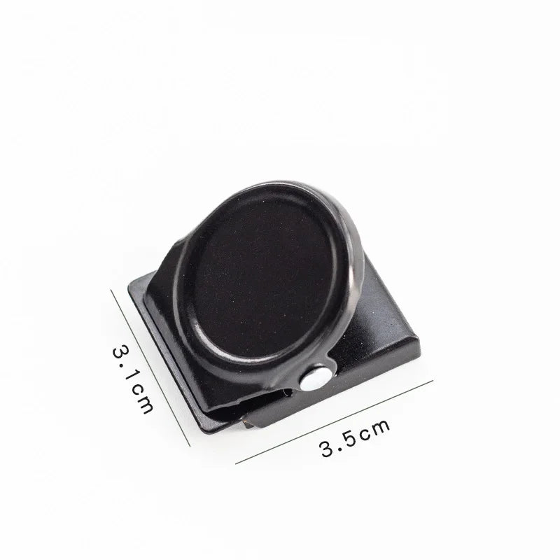 1pcs Mini Magnet Clamp Multi Color Magnetic Paper Clip for Fridge File Index Photo Memo Office School A7127