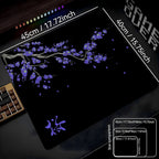 Japan Cherry Blossom 22X18 40X45 Game Small Mousepad Computer Sakura Desk Mat Table Keyboard Pad Laptop Cushion Non-slip Deskpad