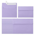 24Pcs A2 Envelopes Self Seal 110gsm Paper Invitation Envelopes for Postcard Wedding Greeting Cards Photos Announcement Mailing