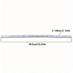 Flexible Curved Edge Ruler 1pc, Dual Scale cm/in, Ideal for Drawing, Designing and Handcraft Projects