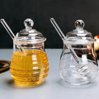 1Pcs Honey Spoon Plastic Honey Dipper Stick Syrup Dispenser Spoon Jar Stick Kitchen Accessories Server Honey Cooking Tools