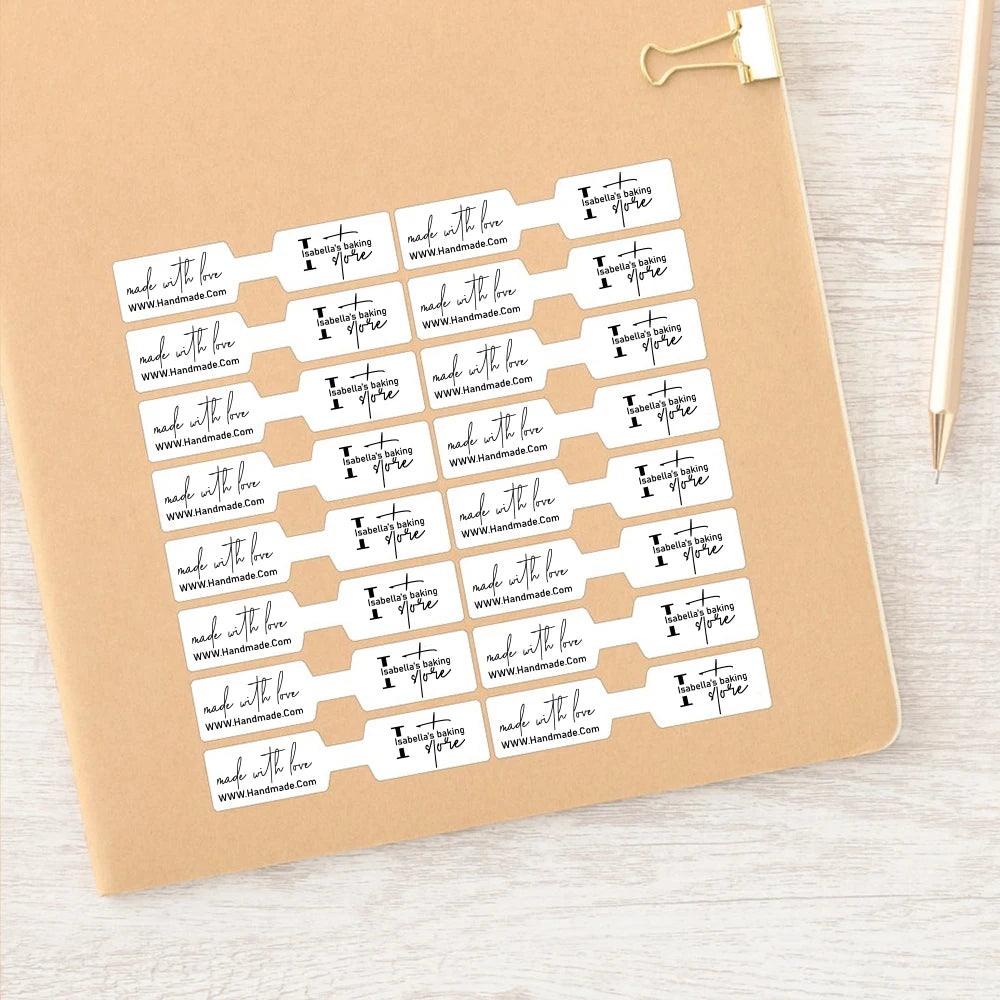 100pcs Custom Price Tag For Jewelry Display Price Label Stickers Personalized Self Adhesive Earring Display Repair Label
