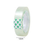 20-1Roll Transparent Adhesive Tape 0.8cm 1.2cm 1.8cm Width Strong Clear Sealing Tape for Office School Home Packaging Stationery
