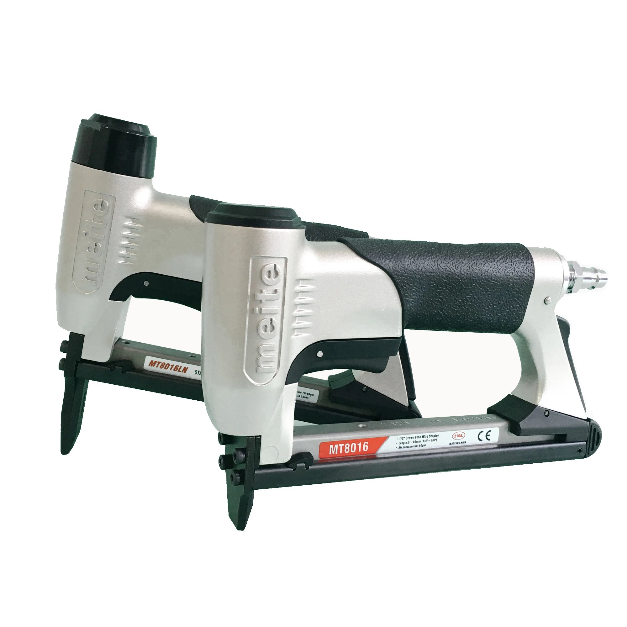 MT8016LN pneumatic shackle gun with a long nose furniture stapler for type 8016