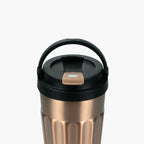 Tyeso 400ML/500ml Vintage Vacuum Flasks Insulated Coffee Mug 304 Stainless Steel Portable Travel Cup Handheld Thermos Hot Cold
