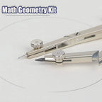 13PCS Geometry Precision Drawing Tool Metal Geometry Kit Set Math Compass Drawing Tool for Kids Engineers Students Fast Shipping