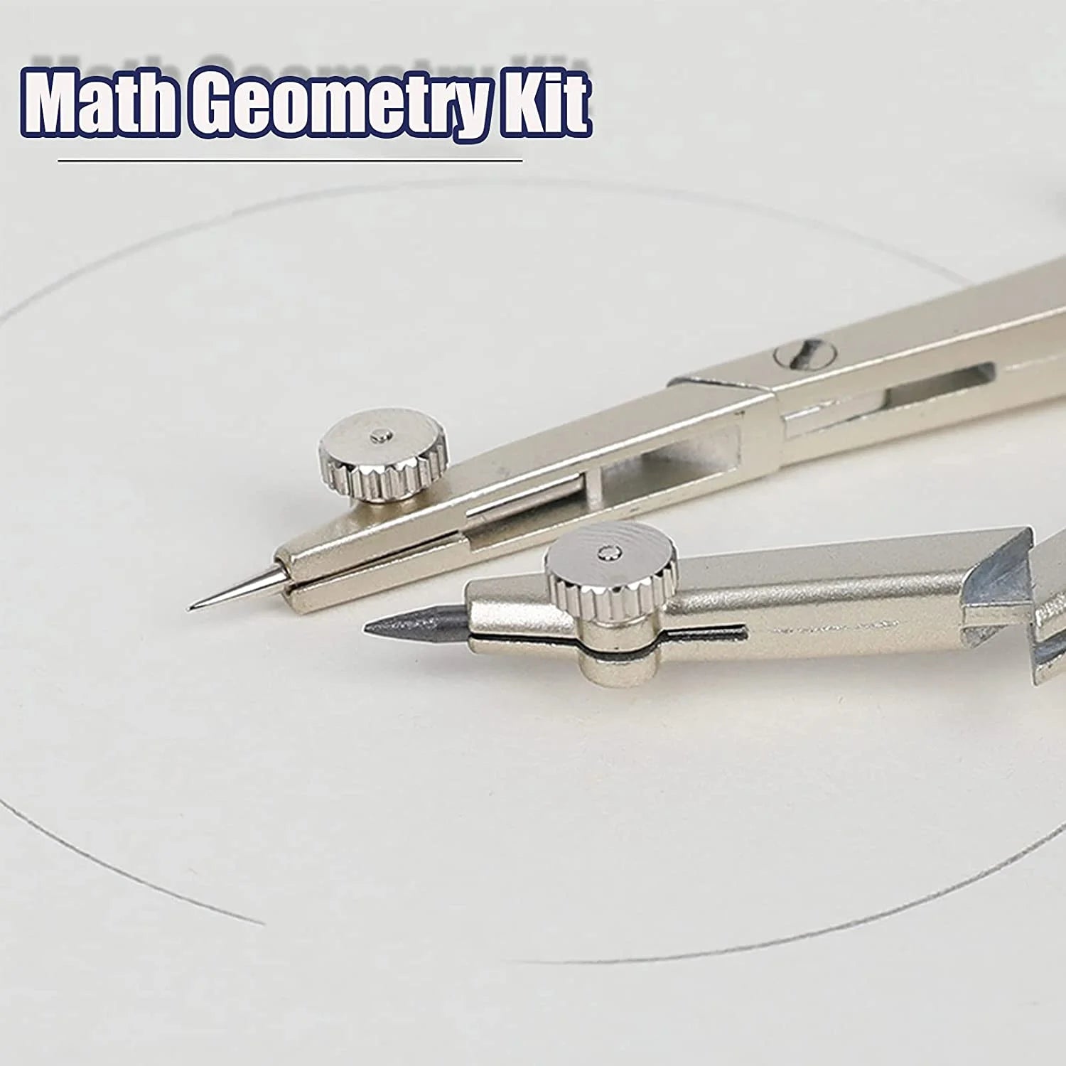 13PCS Geometry Precision Drawing Tool Metal Geometry Kit Set Math Compass Drawing Tool for Kids Engineers Students Fast Shipping