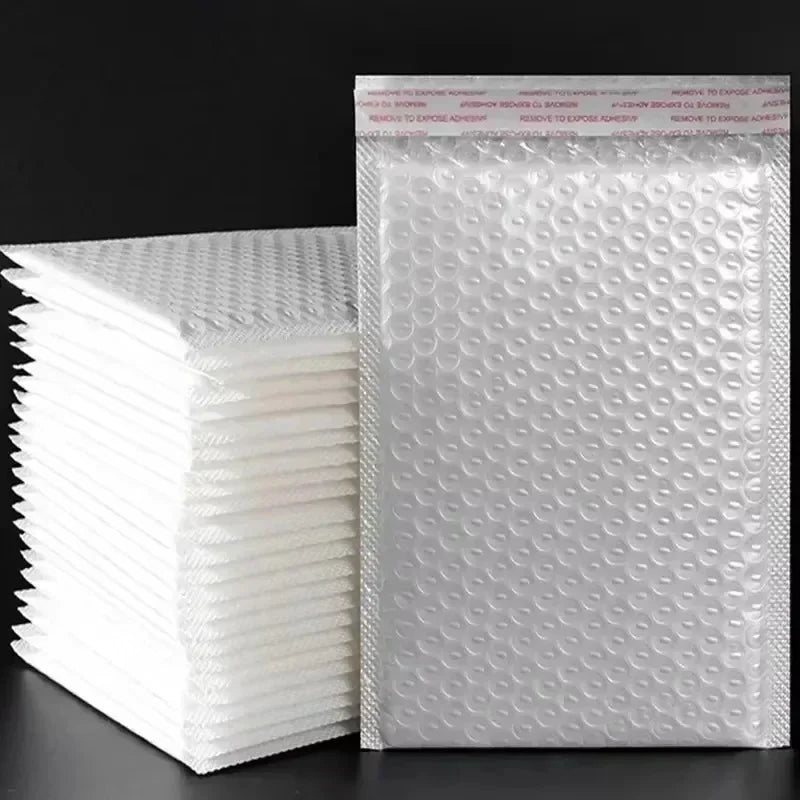 10/50pcs Black Envelope Bags Bubble Mailers Bag Office Package Pouch Padded Envelopes Self Bag Gift Packaging Business Supplies