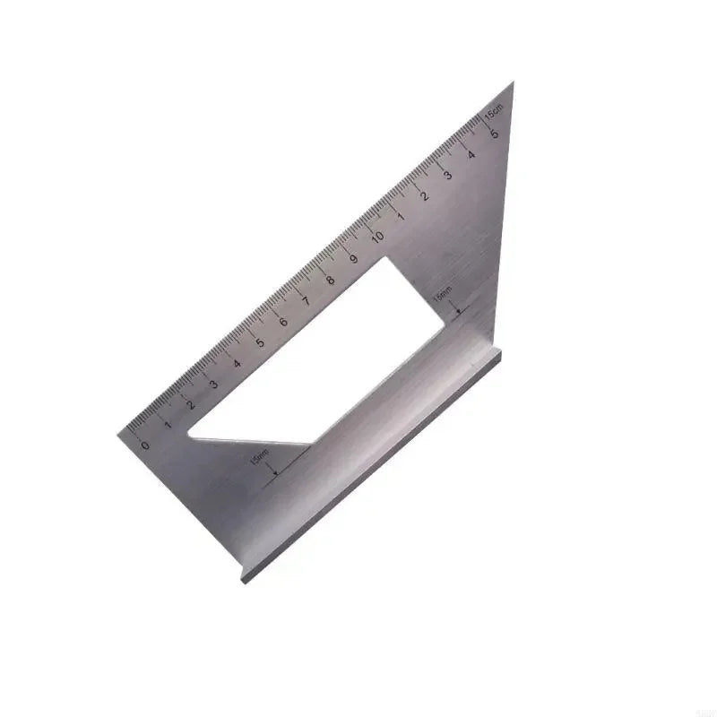 Multi-Functional Woodworking Ruler Measuring Tool for Carpentry 45 90 Degree Angle Combination Ruler T-Shaped