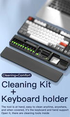 Cleaning Set: Computer Keyboard Cleaning Brush, Headphones, iPad, Mobile Phone Cleaning Pen, Keyboard, Camera Cleaning Brush