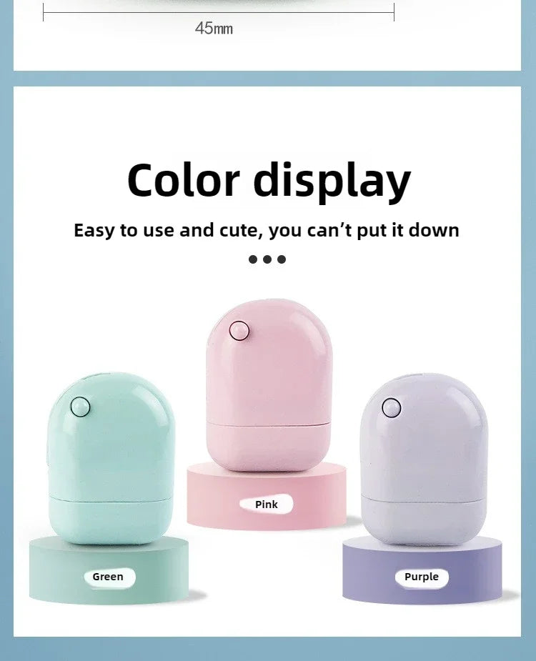 Ceramic Blade Theft Protection Roller Stamp for Privacy Confidential Data Guard Your Security Stamp Roller Privacy Seal Roller