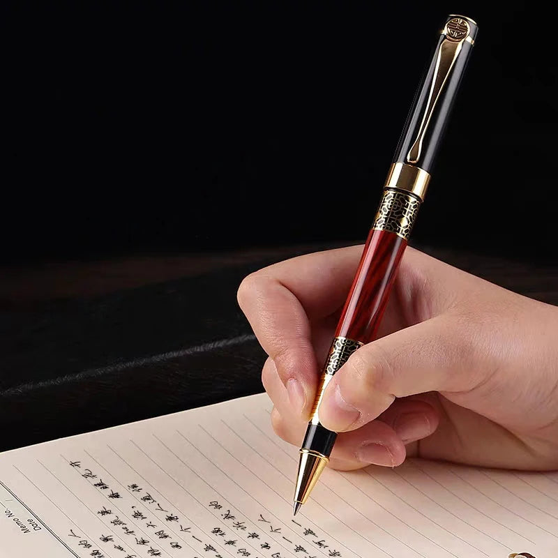 High Quality Full Metal Roller Ballpoint Pen Office Business Men Signature Writing Pen School Student Stationery