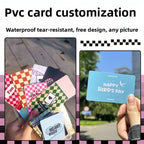 Custom PVC Business Cards Plastic Waterproof Cards Personalized Design Round Corners Glossy Matte Frosted PVC Business Cards
