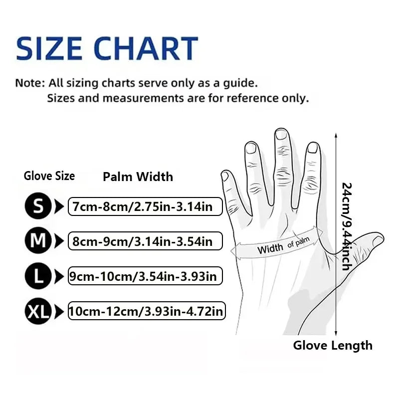 100/50/20PCS Black Nitrile Gloves Latex & Powder Free for Tattooing Manicures Salon Cleaning Disposable Food Working Latex Glove