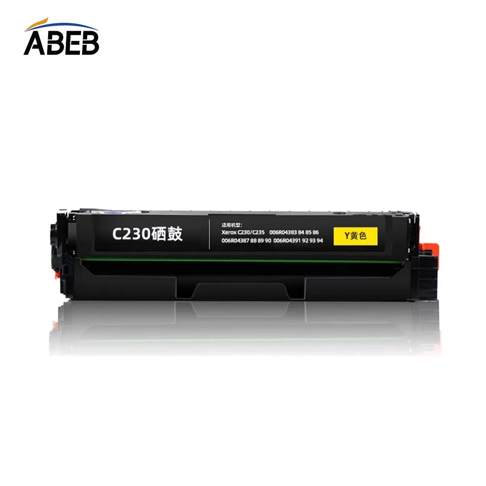 1PCS Compatible C230 Toner Cartridge For Xerox C230 C235 Premium Quality Toner No Chip BK 2000 Pages CMY 1500 Pages