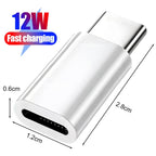 5-1Pcs Lightnning Female To Type C Male Adapter for iPhone 17 16 15 Samsung USB C Charging Converters IOS To Type C Converter