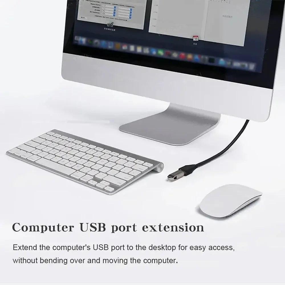 USB Cable Extension Cord Data Sync Charger With Switch ON/OFF Cable Extension USB 2.0 Male to Female Extension Extender Cable